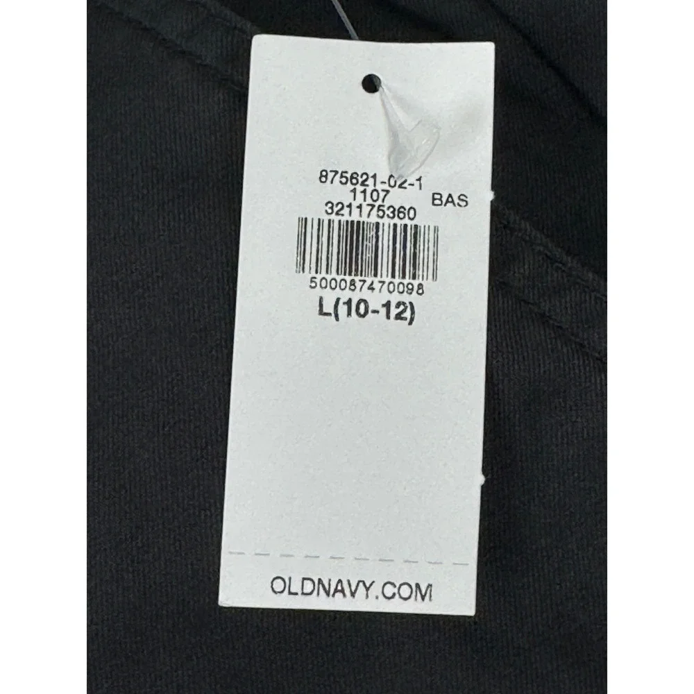 Old Navy Boys Tech Taper Quick Dry Pants Black Size L 10-12